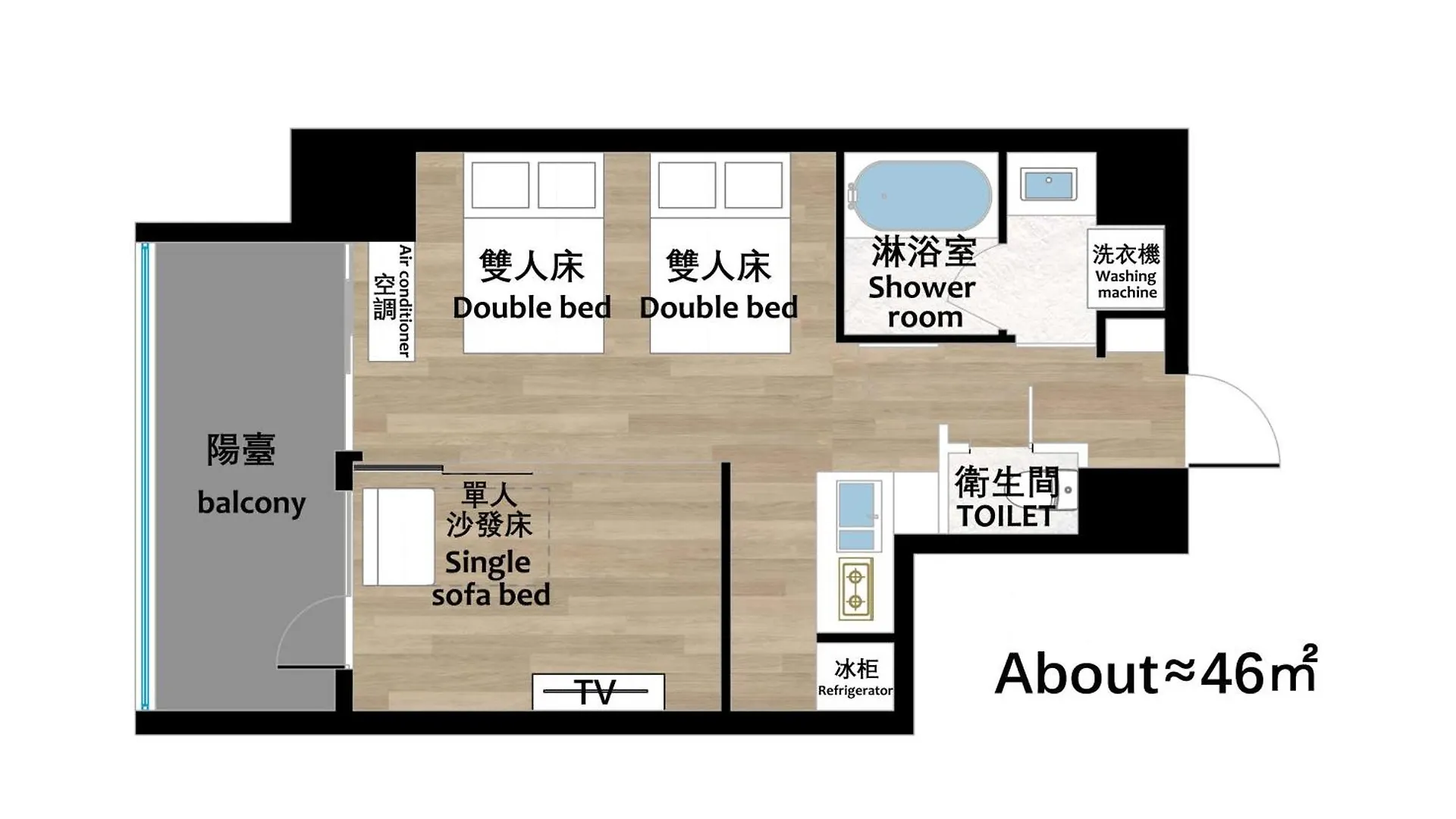 Ostay Shin-Osaka Hotel Apartment 0*, Osaka Japan